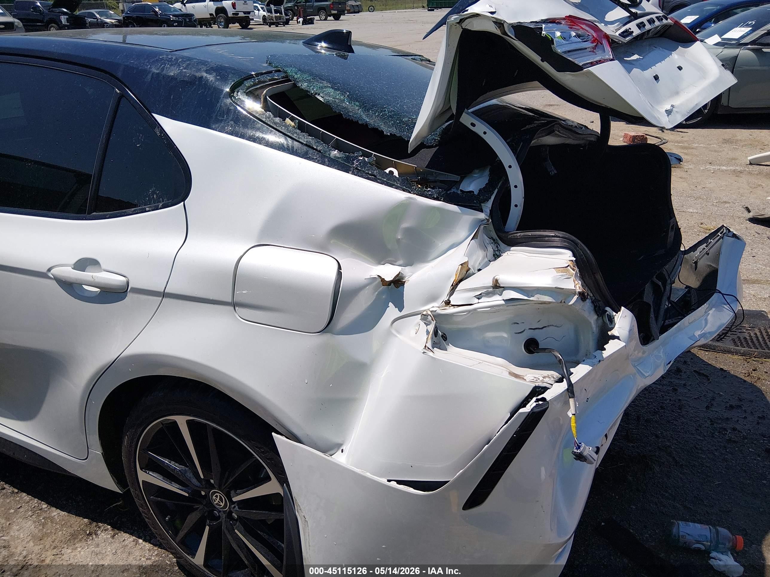 2020 Toyota Camry Xse Белый vin: 4T1K61AK7LU332989