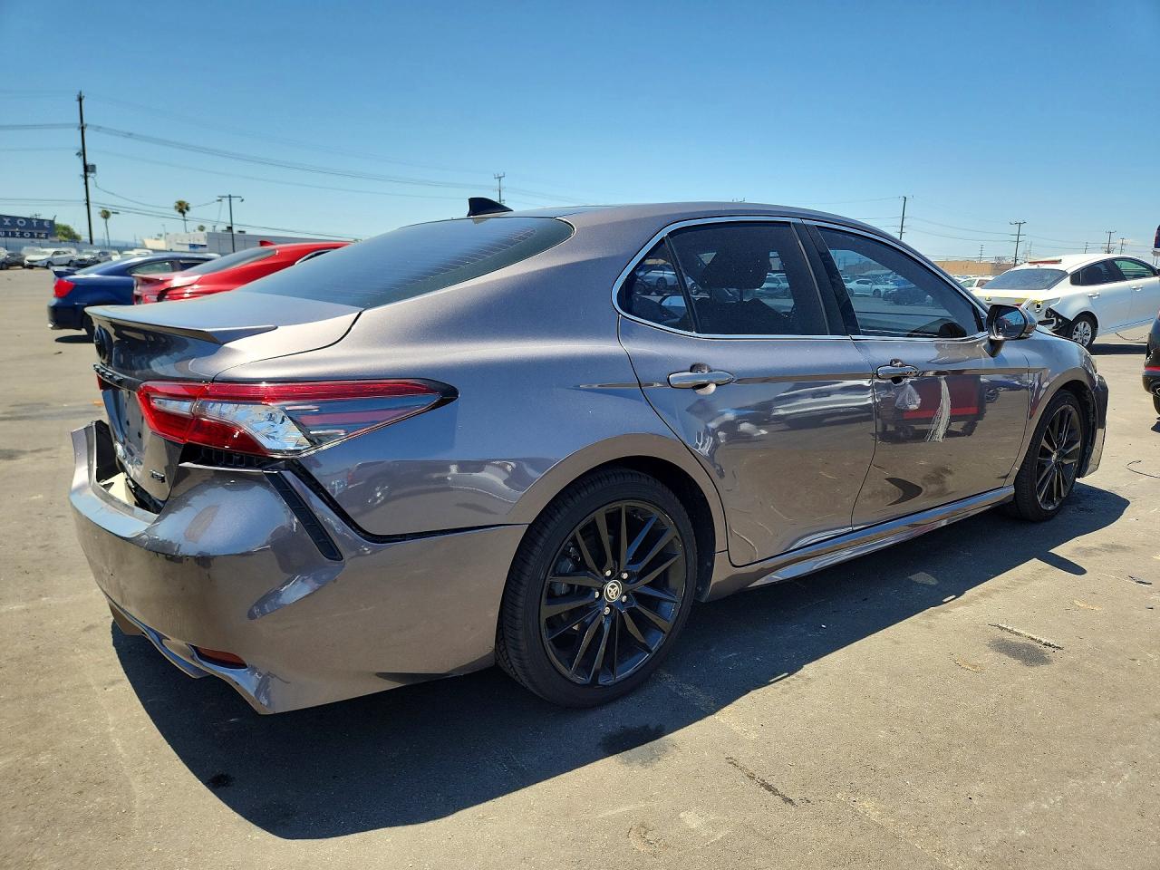 2021 Toyota Camry Xse Silver vin: 4T1K61AK8MU593162
