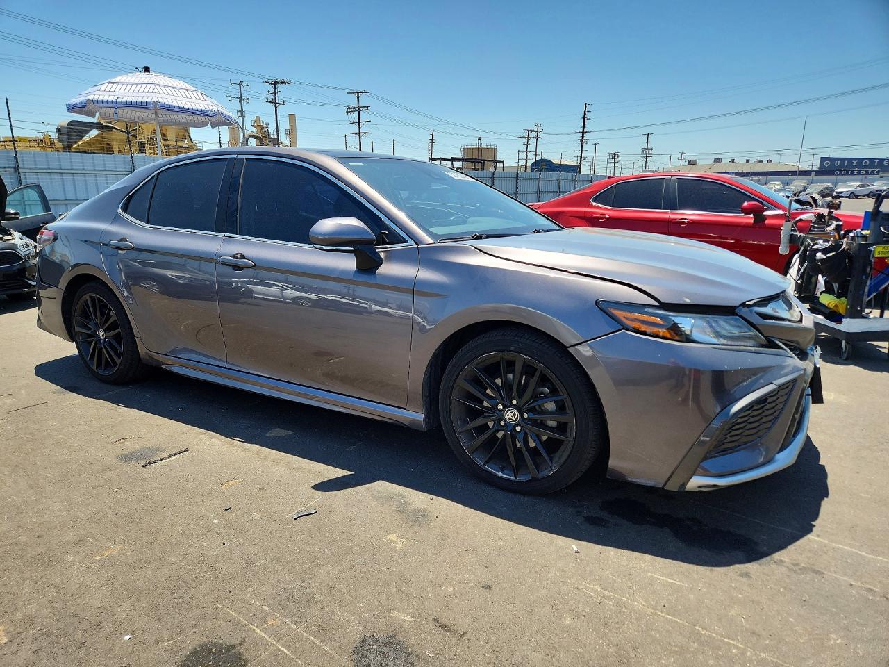 2021 Toyota Camry Xse Silver vin: 4T1K61AK8MU593162