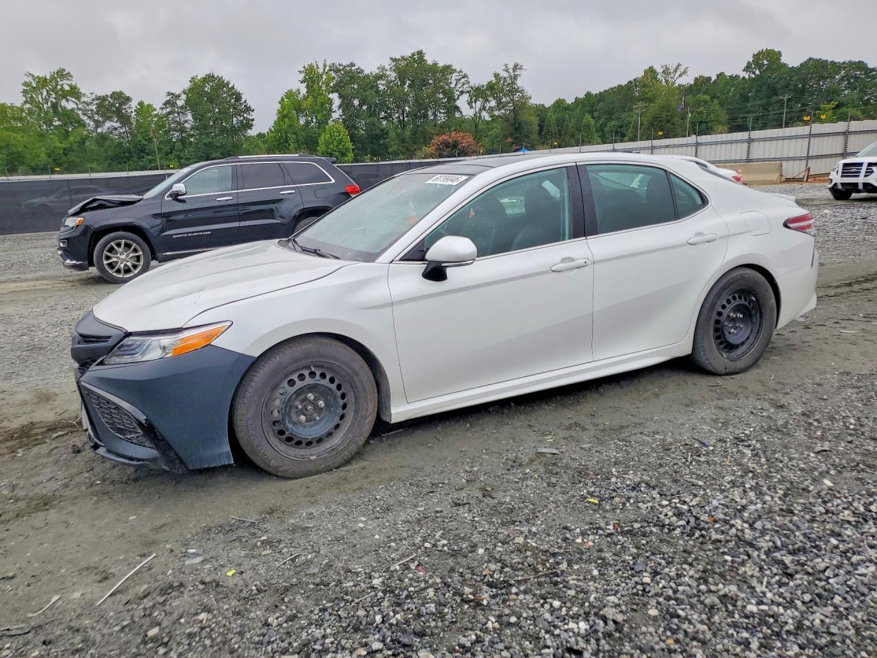 2020 Toyota Camry Xse White vin: 4T1K61AK9LU953344