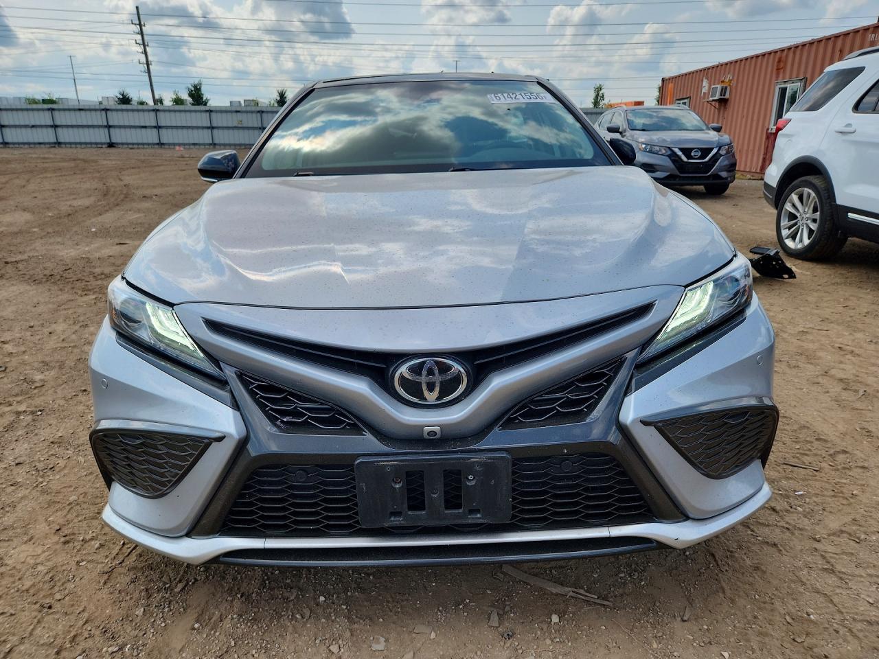 2021 Toyota Camry Xse Серебряный vin: 4T1K61AK9MU442301