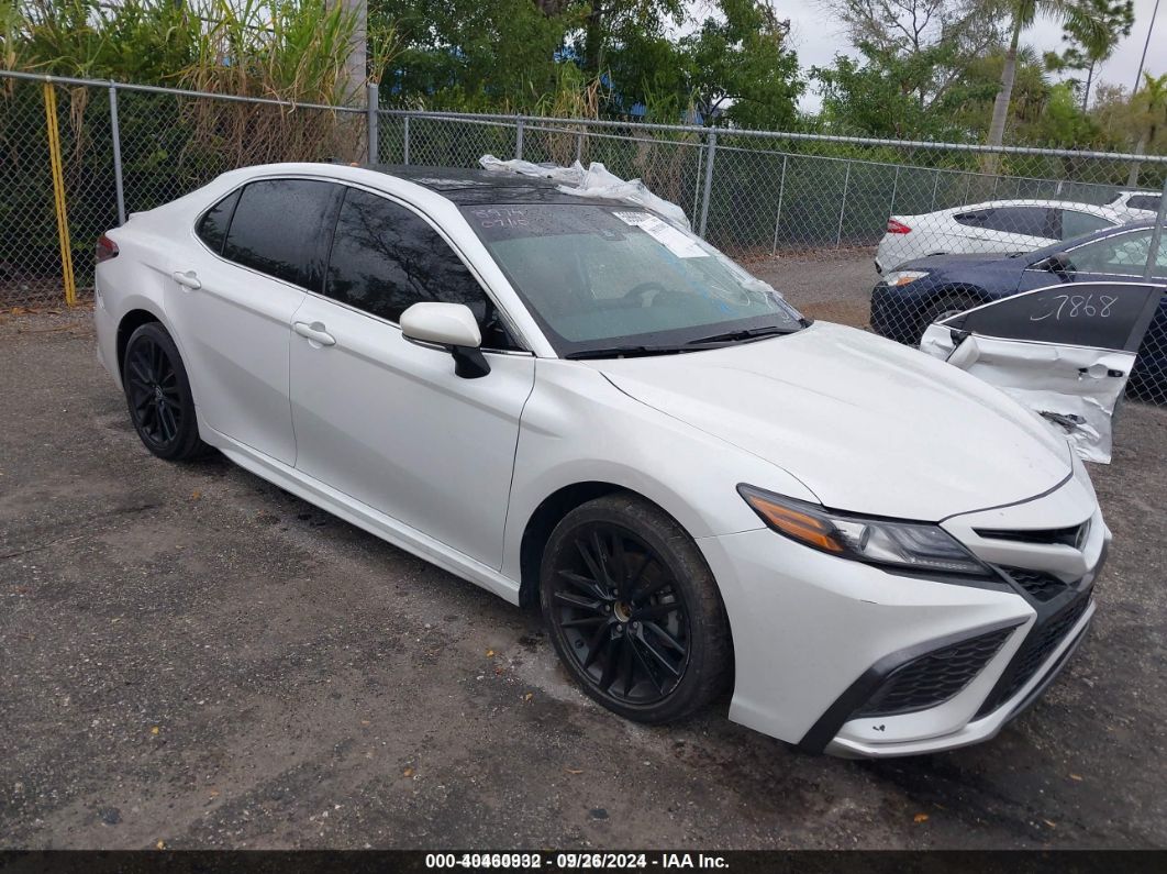 2021 Toyota Camry Xse White vin: 4T1K61AKXMU568974