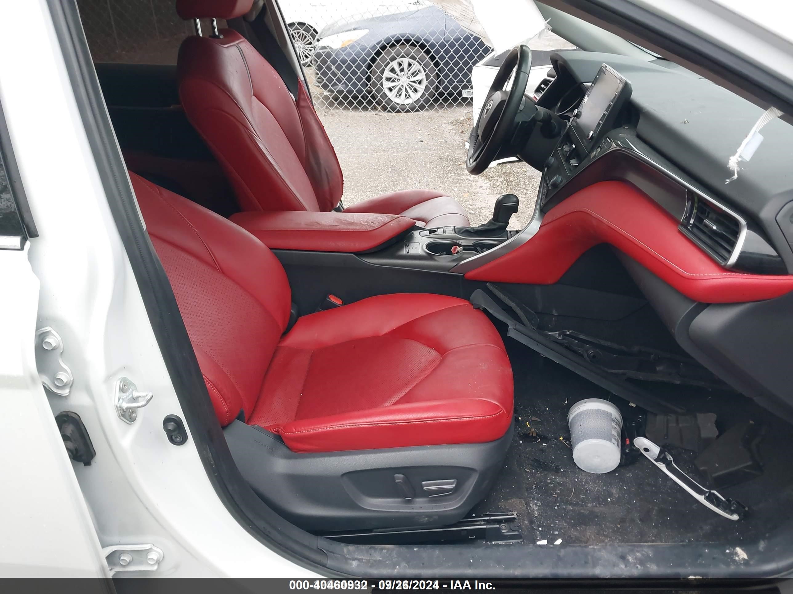 2021 Toyota Camry Xse Белый vin: 4T1K61AKXMU568974
