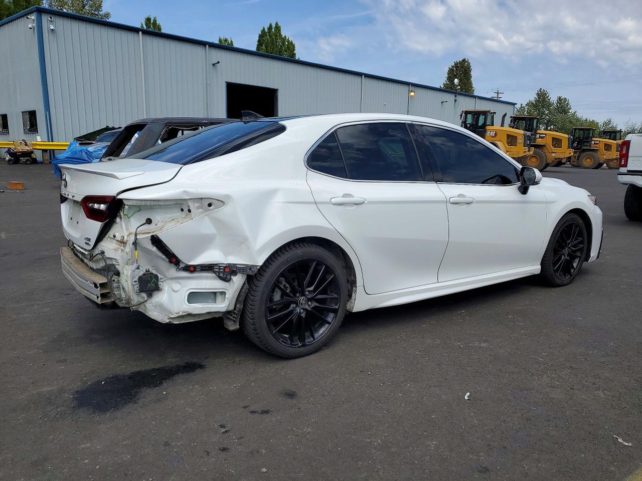 2021 Toyota Camry Xse White vin: 4T1K61BK1MU031960