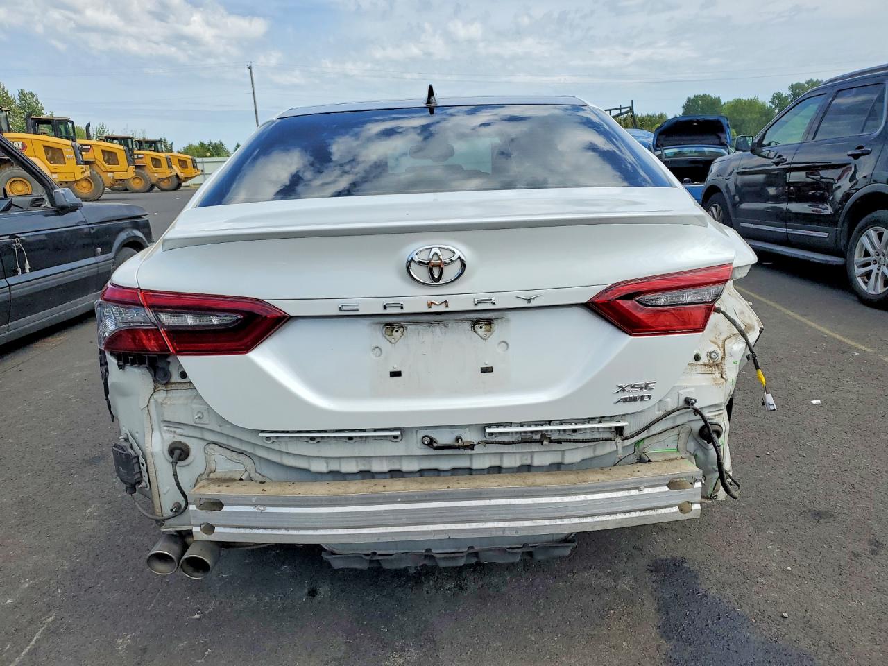 2021 Toyota Camry Xse White vin: 4T1K61BK1MU031960