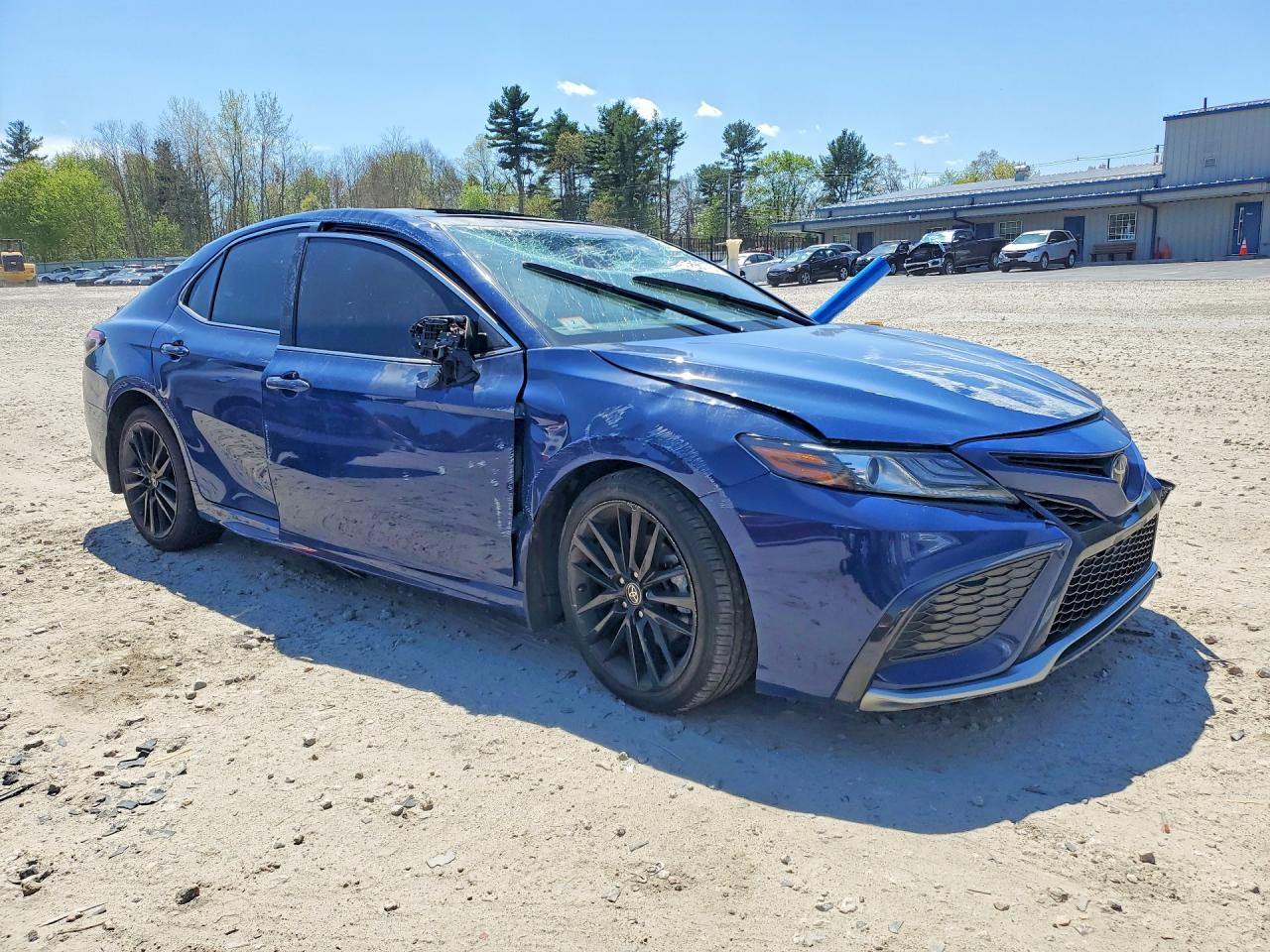 2024 Toyota Camry Xse Blue vin: 4T1K61BK2RU119522