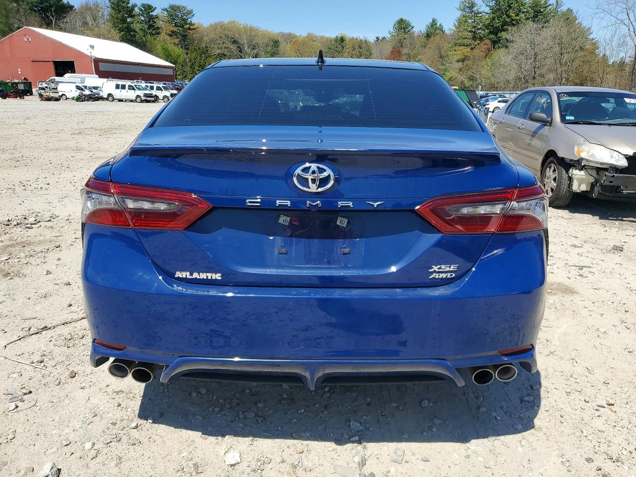 2024 Toyota Camry Xse Blue vin: 4T1K61BK2RU119522