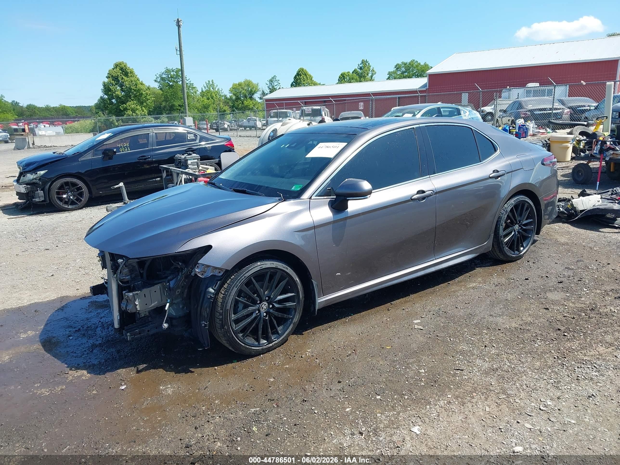 2022 Toyota Camry Xse Awd Gray vin: 4T1K61BK7NU054712