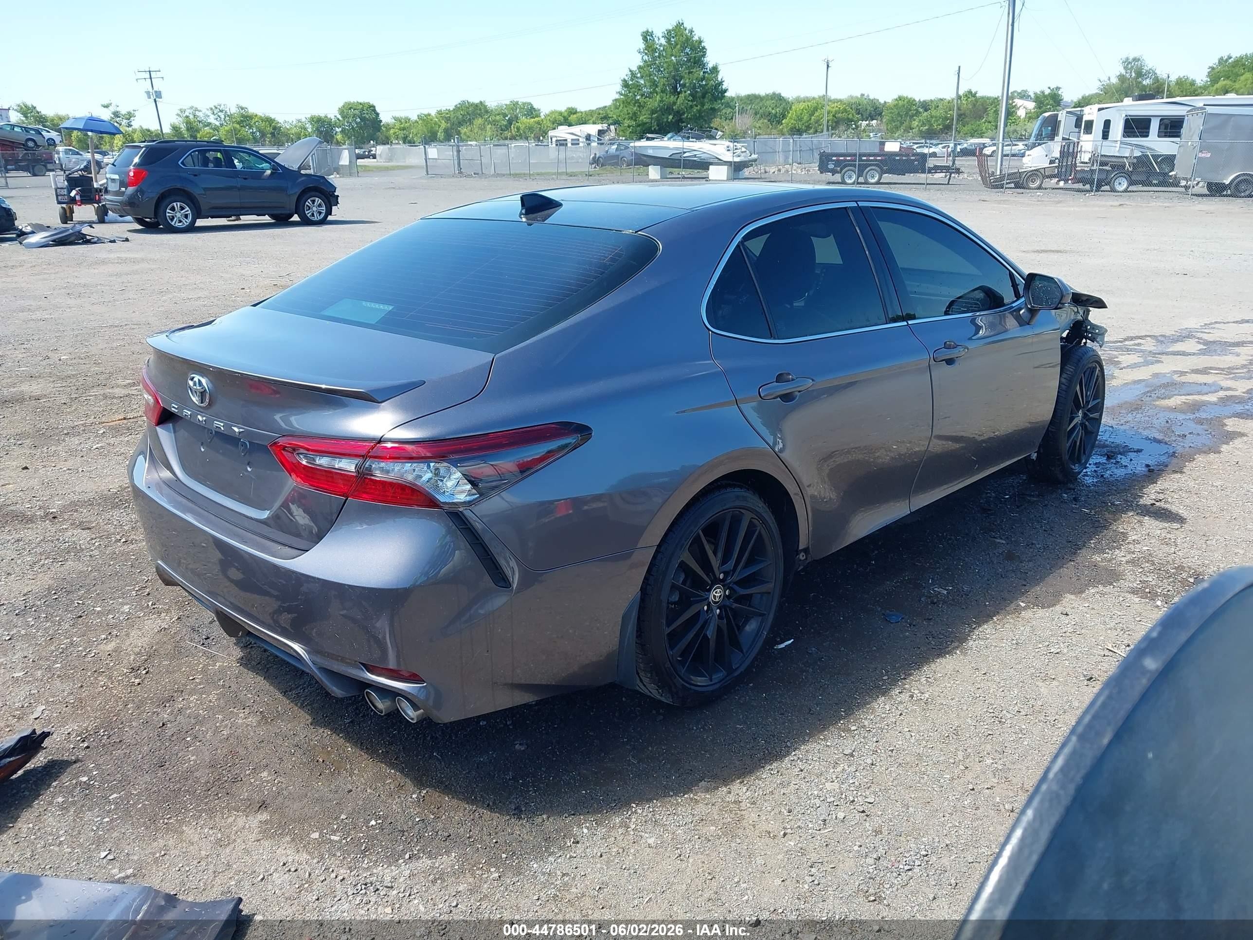 2022 Toyota Camry Xse Awd Gray vin: 4T1K61BK7NU054712