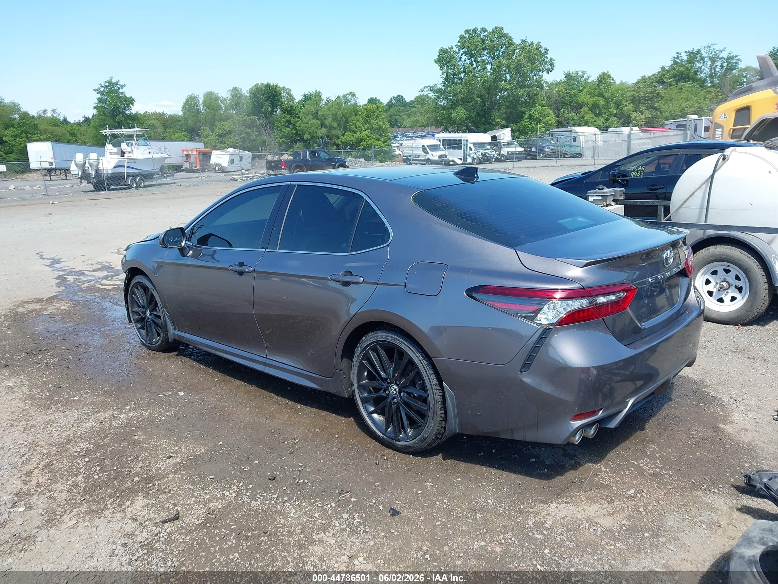 2022 Toyota Camry Xse Awd Gray vin: 4T1K61BK7NU054712