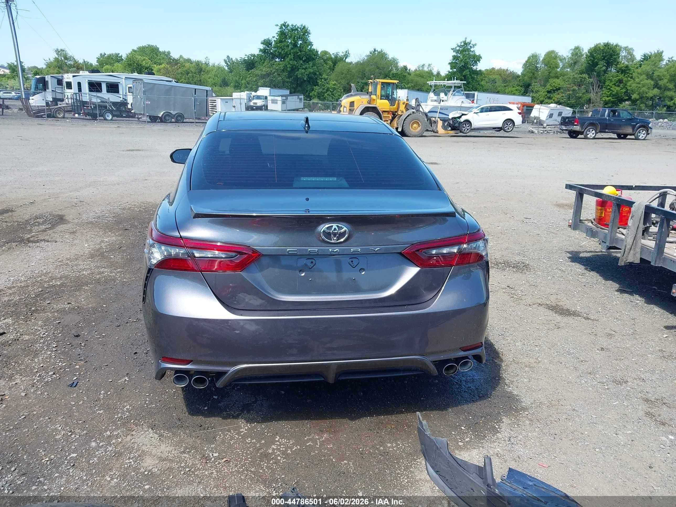 2022 Toyota Camry Xse Awd Gray vin: 4T1K61BK7NU054712