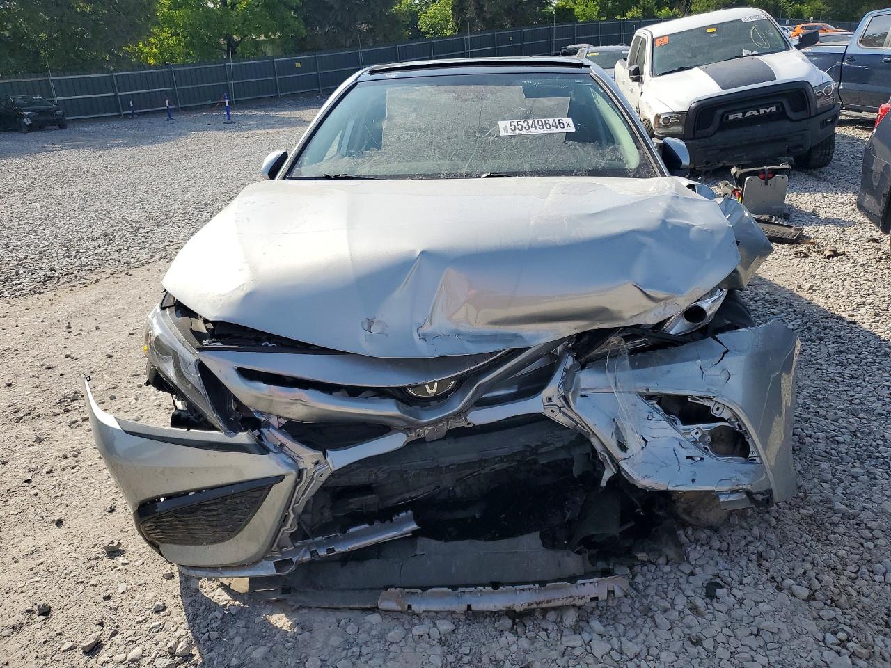 2024 Toyota Camry Xse Silver vin: 4T1K61BK7RU117555