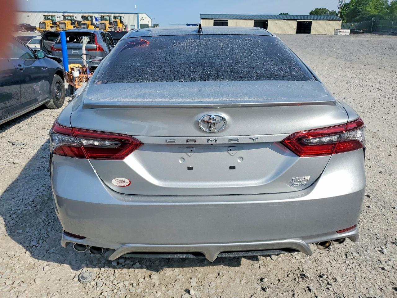 2024 Toyota Camry Xse Silver vin: 4T1K61BK7RU117555
