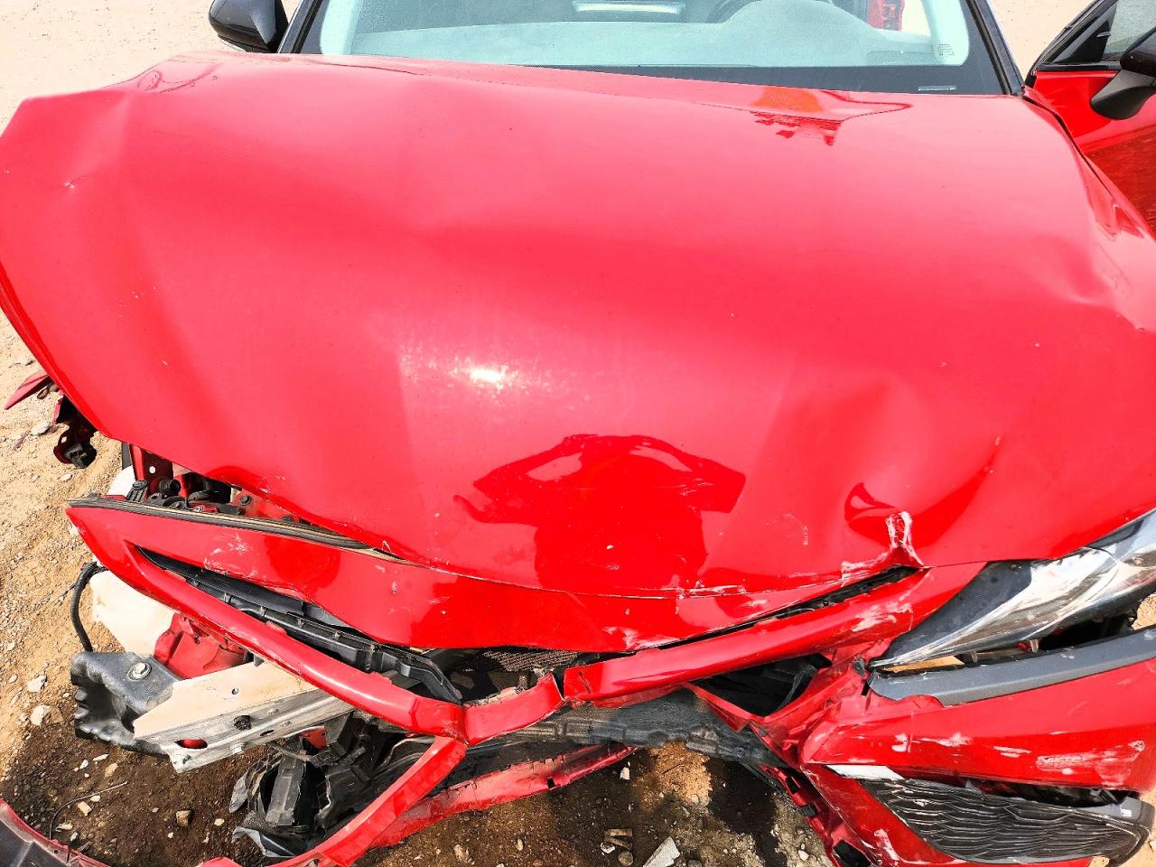 2021 Toyota Camry Xse Red vin: 4T1K61BK8MU042776