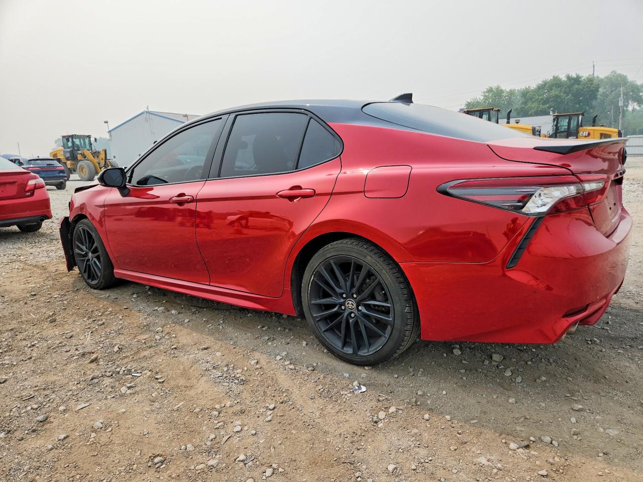 2021 Toyota Camry Xse Red vin: 4T1K61BK8MU042776