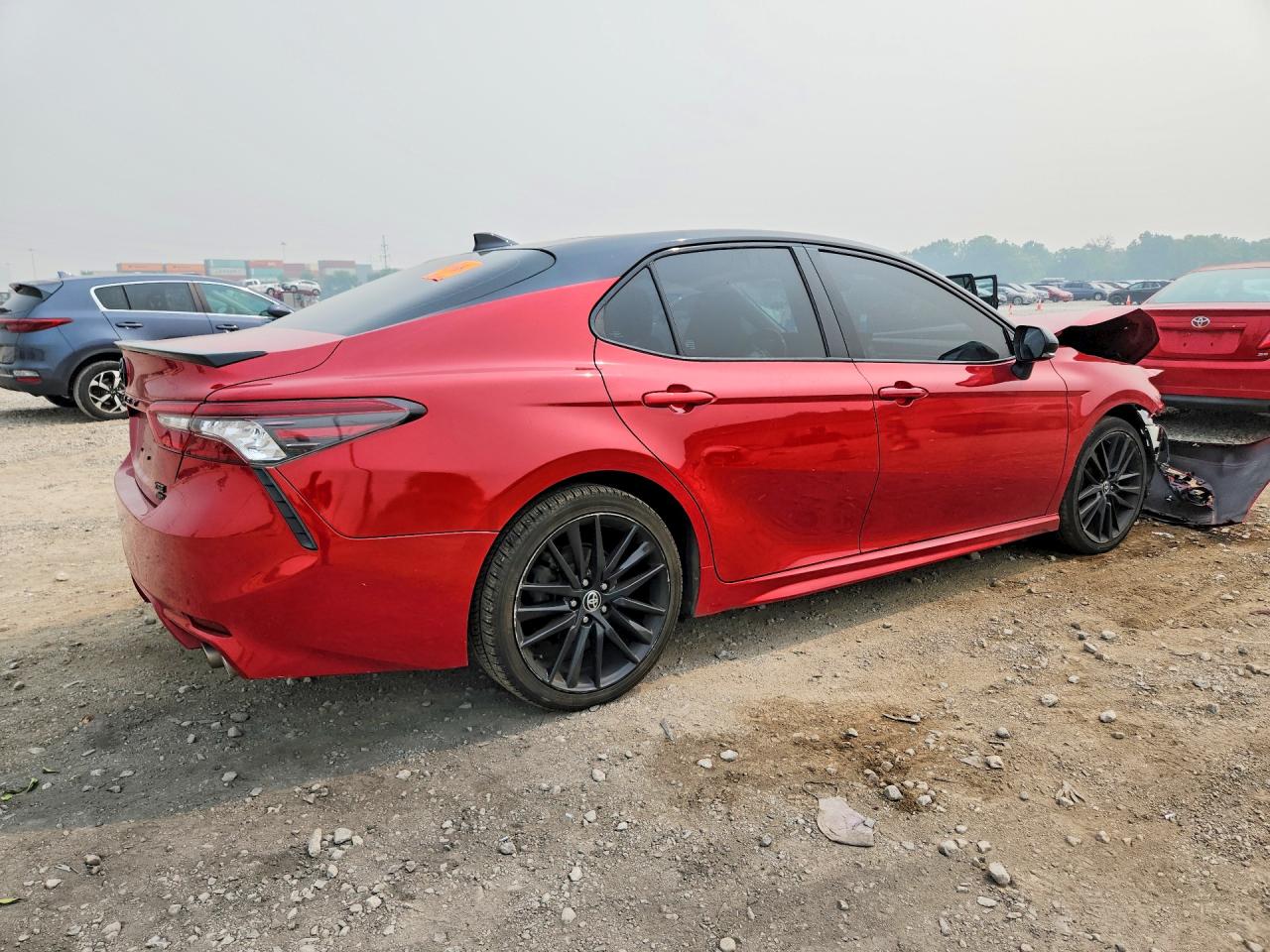 2021 Toyota Camry Xse Red vin: 4T1K61BK8MU042776
