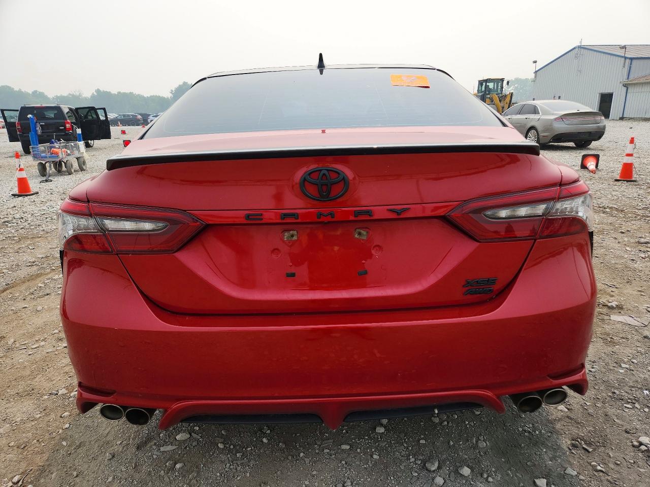2021 Toyota Camry Xse Red vin: 4T1K61BK8MU042776