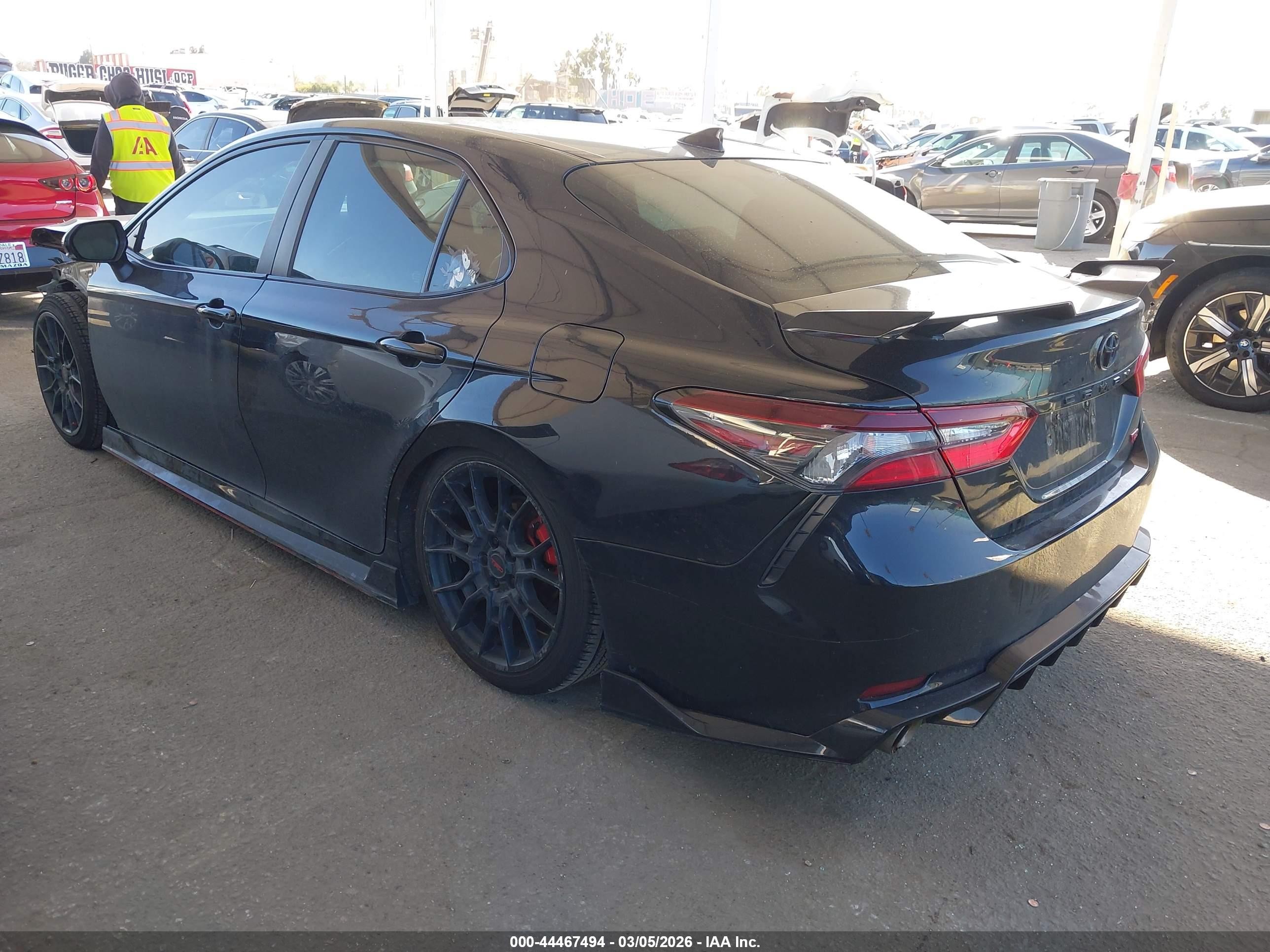 2021 Toyota Camry Trd Black vin: 4T1KZ1AK1MU048329