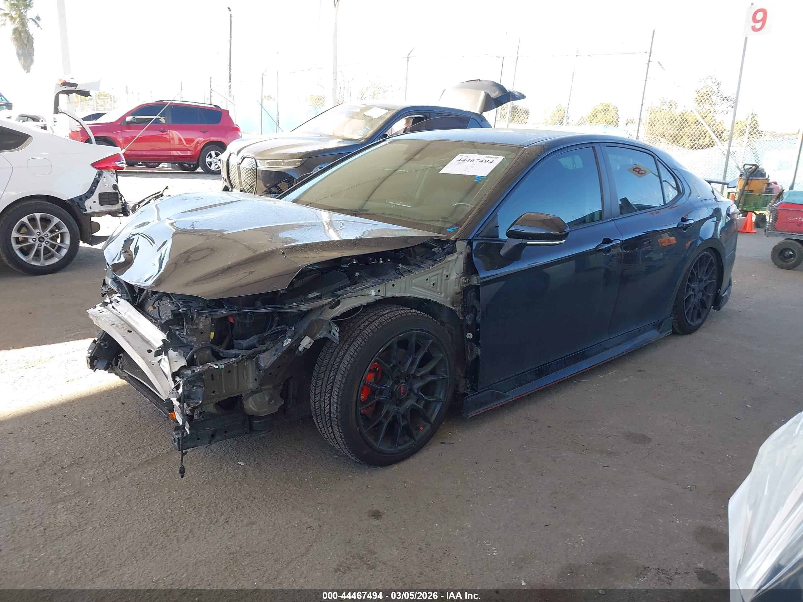 2021 Toyota Camry Trd Black vin: 4T1KZ1AK1MU048329