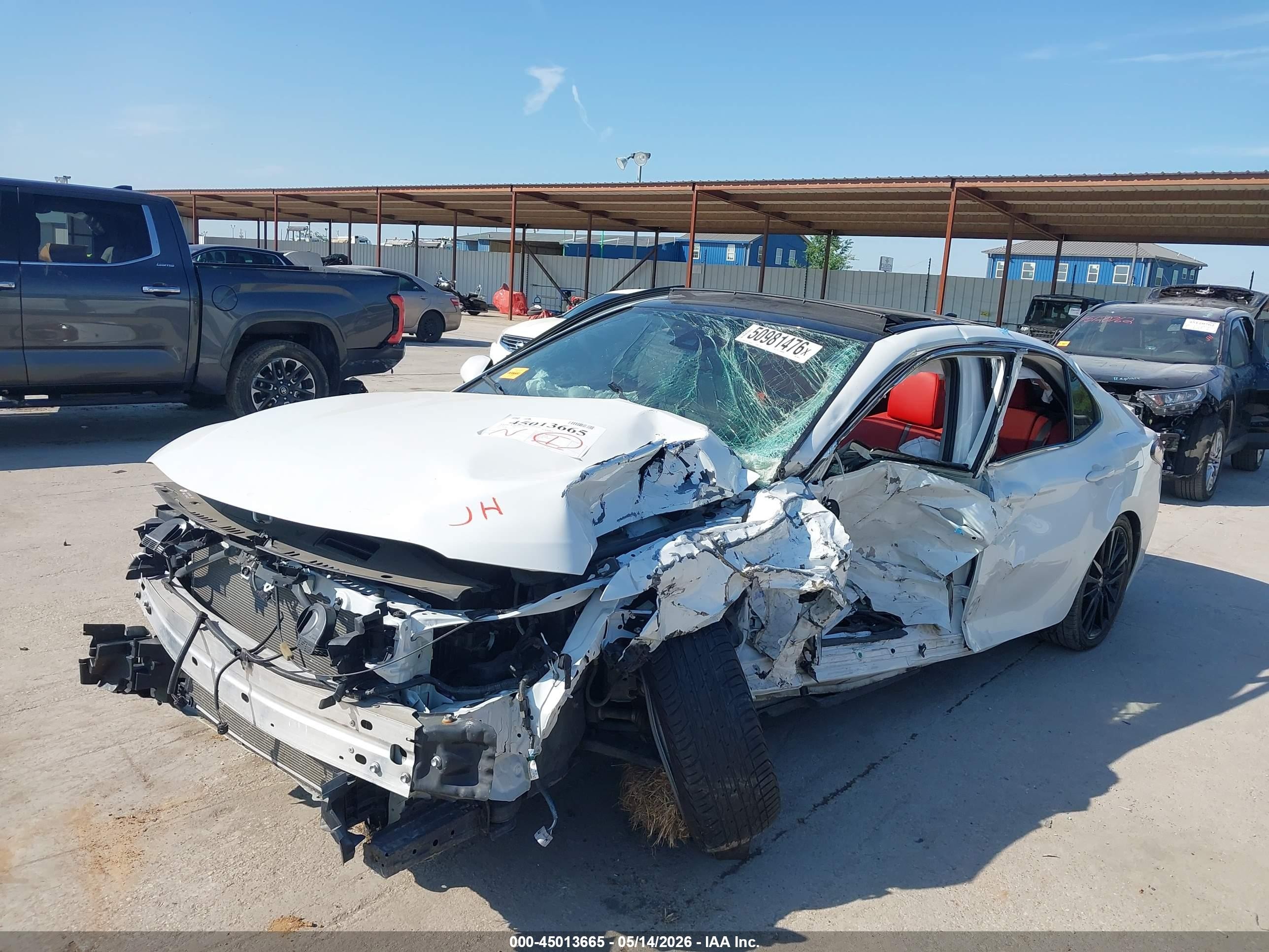 2024 Toyota Camry Xse V6 Белый vin: 4T1KZ1AK2RU095554
