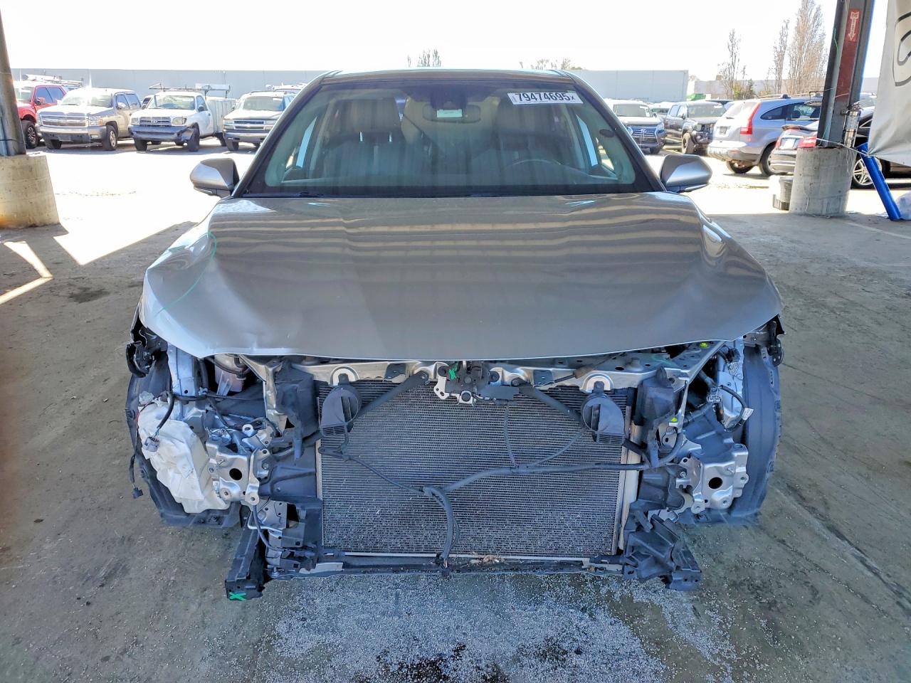 2020 Toyota Camry Xse V6 Серебряный vin: 4T1KZ1AK3LU036021