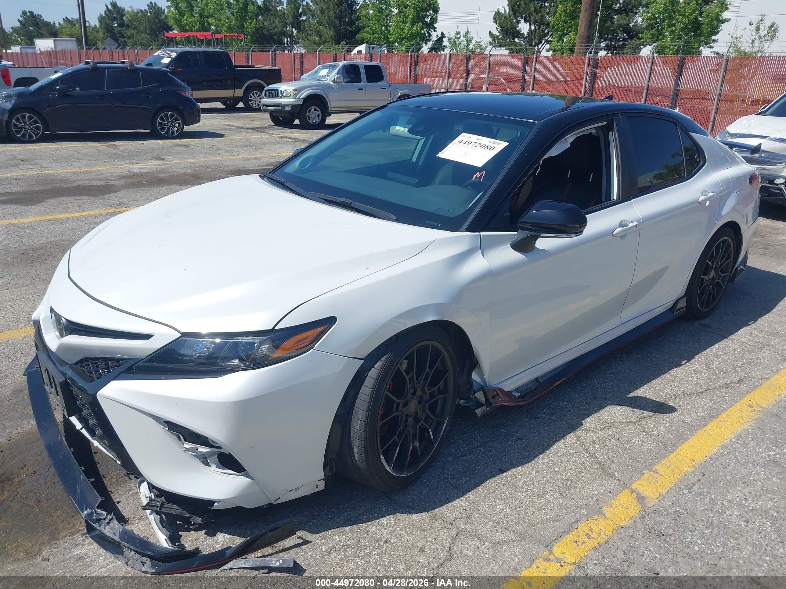 2023 Toyota Camry Trd Белый vin: 4T1KZ1AK4PU080017