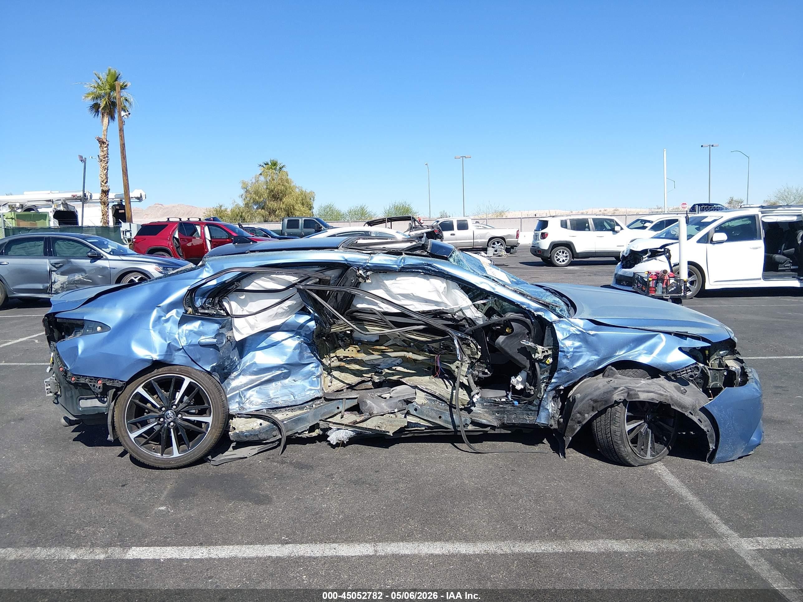 2020 Toyota Camry Xse V6 Light Blue vin: 4T1KZ1AK6LU033761