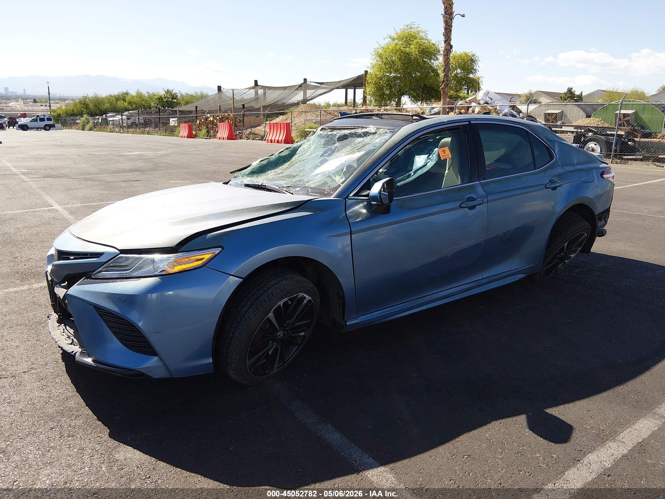 2020 Toyota Camry Xse V6 Light Blue vin: 4T1KZ1AK6LU033761