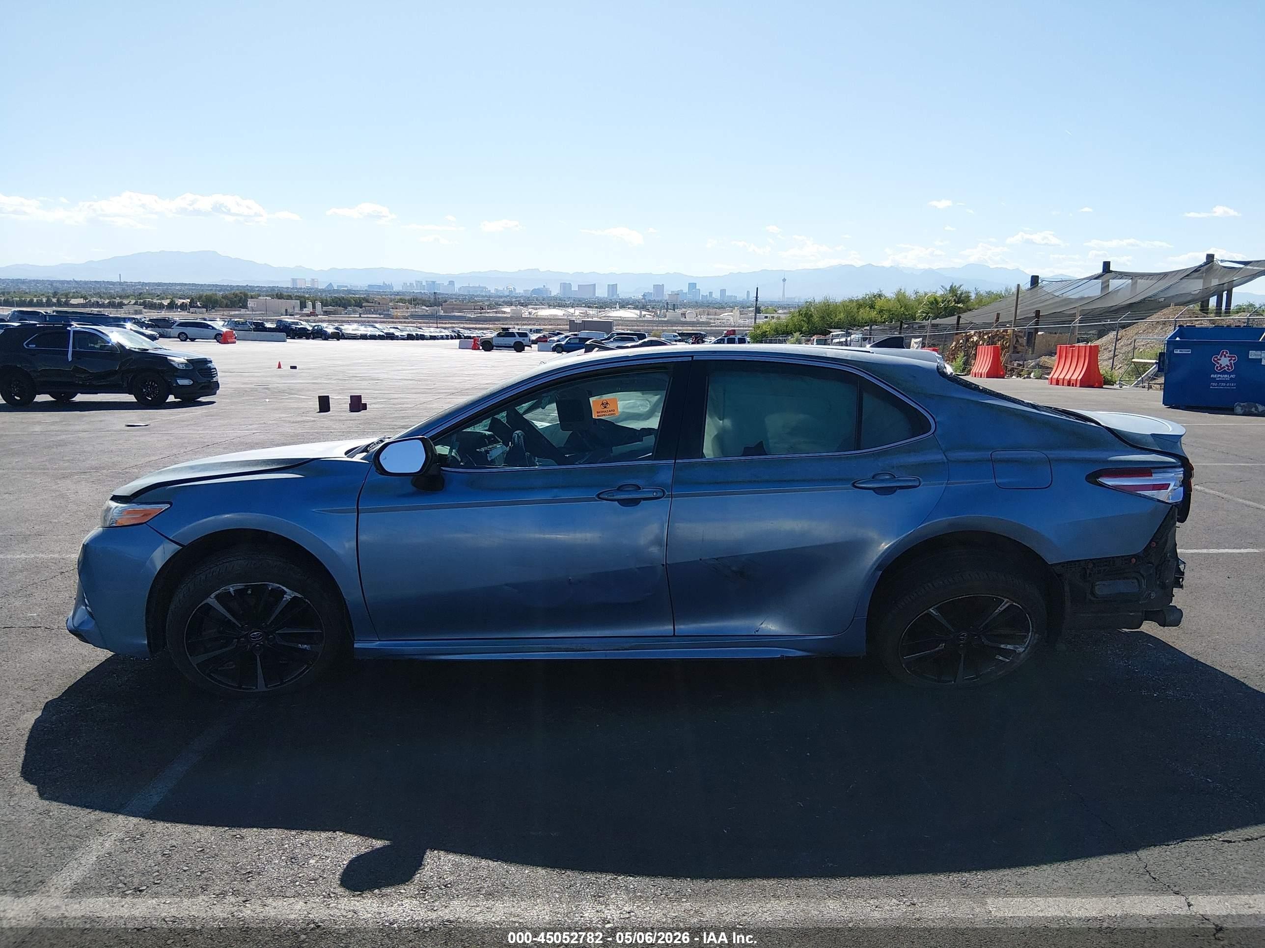 2020 Toyota Camry Xse V6 Light Blue vin: 4T1KZ1AK6LU033761