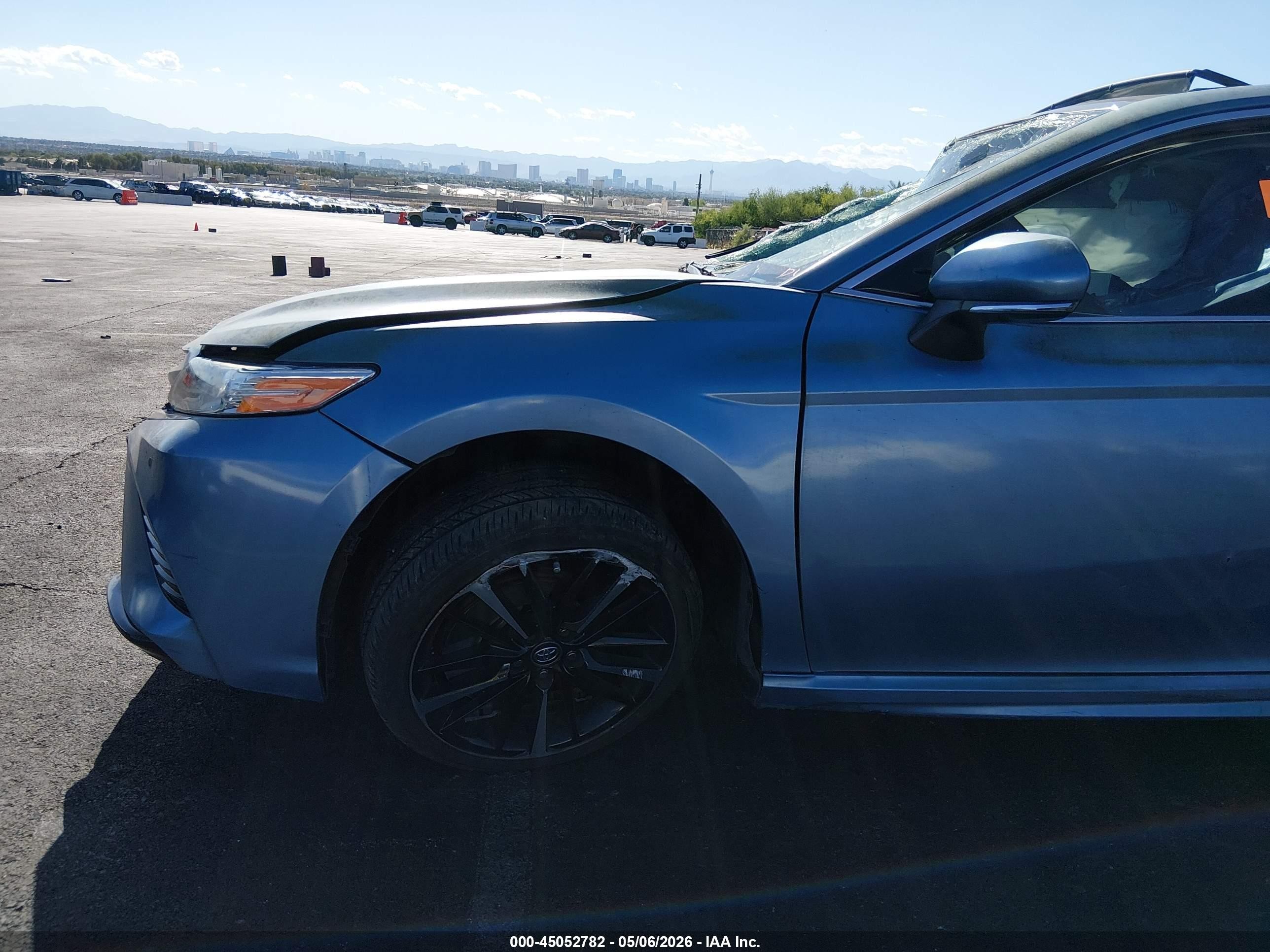 2020 Toyota Camry Xse V6 Light Blue vin: 4T1KZ1AK6LU033761
