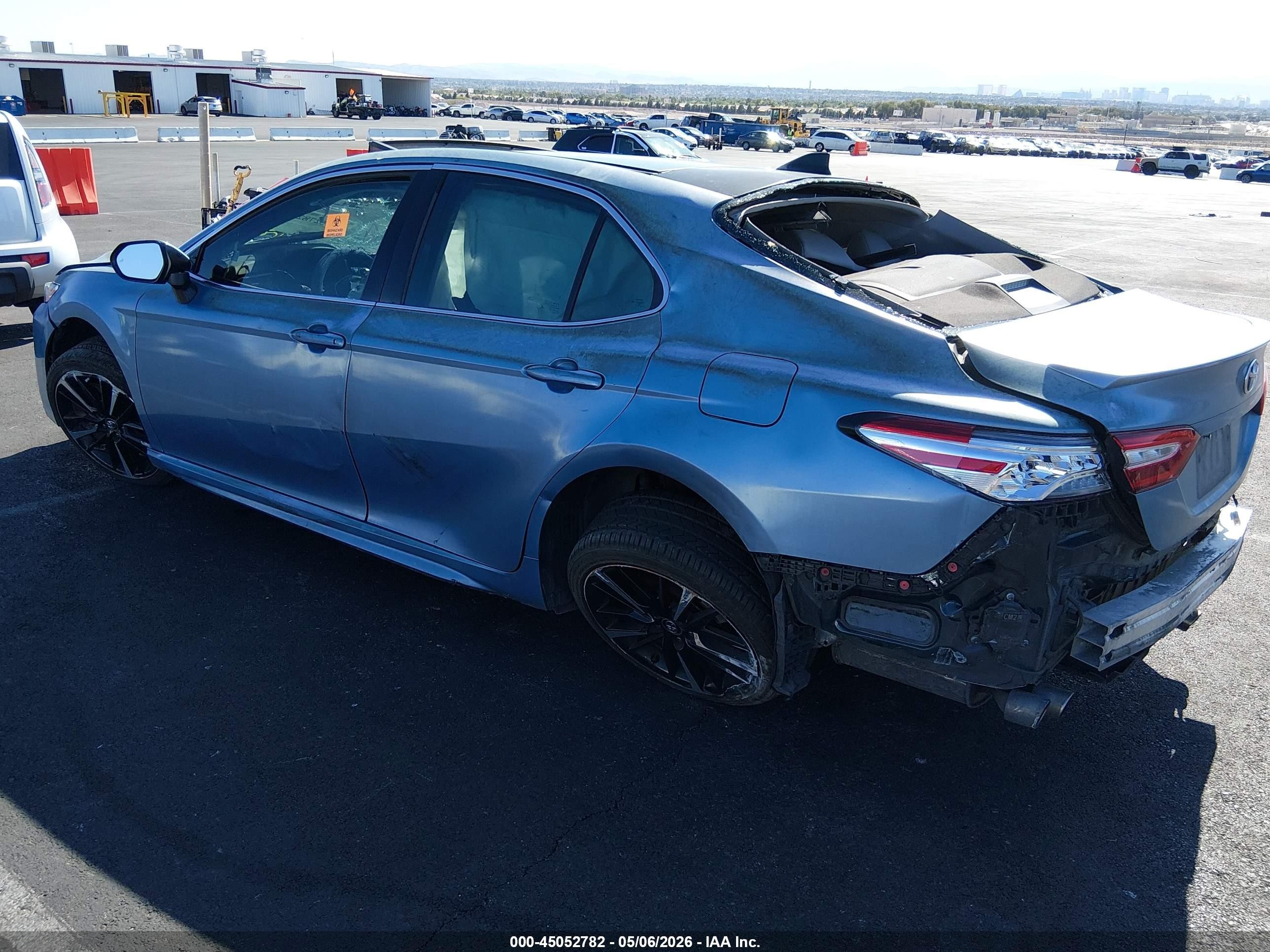 2020 Toyota Camry Xse V6 Light Blue vin: 4T1KZ1AK6LU033761