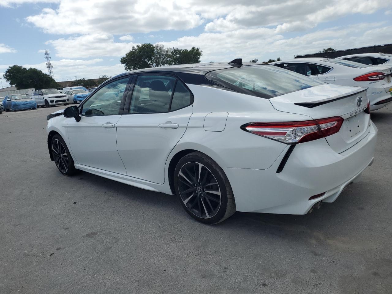2020 Toyota Camry Trd White vin: 4T1KZ1AK6LU037857