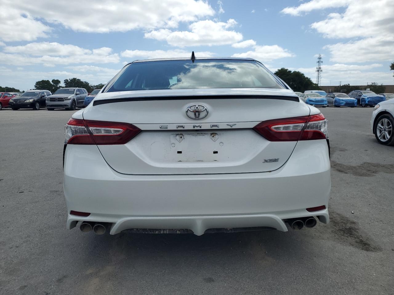2020 Toyota Camry Trd White vin: 4T1KZ1AK6LU037857