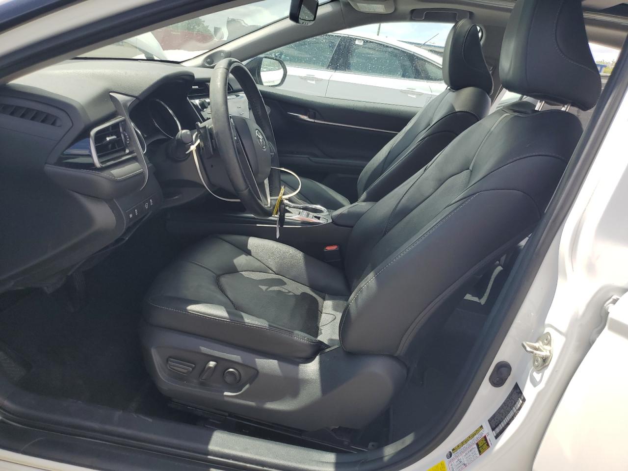 2020 Toyota Camry Trd White vin: 4T1KZ1AK6LU037857