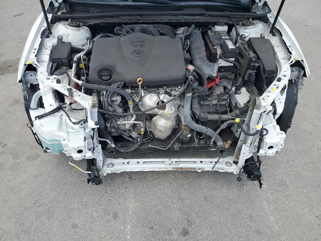 2020 Toyota Camry Trd White vin: 4T1KZ1AK6LU037857
