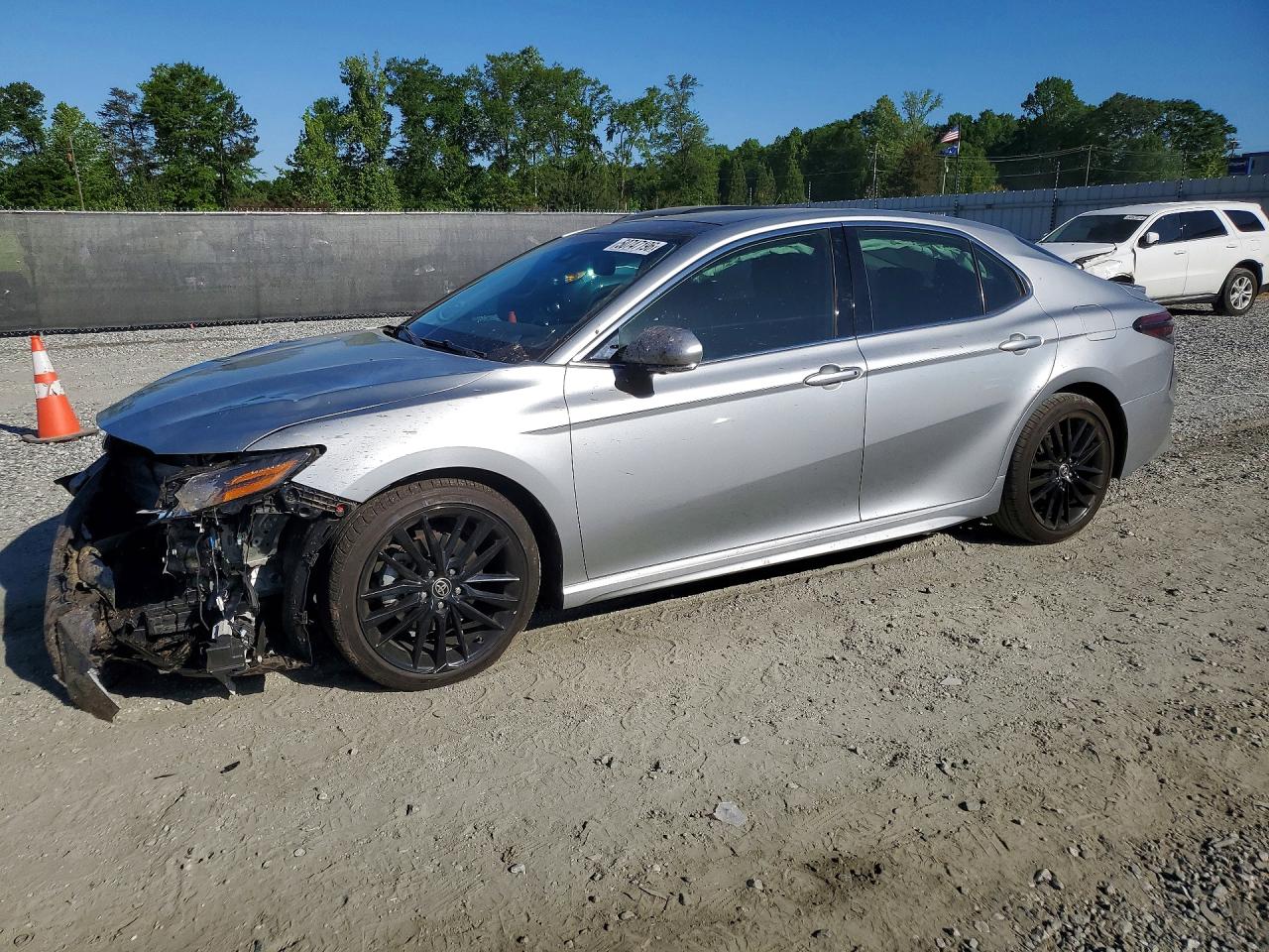 2021 Toyota Camry Xse V6 Silver vin: 4T1KZ1AK6MU052084