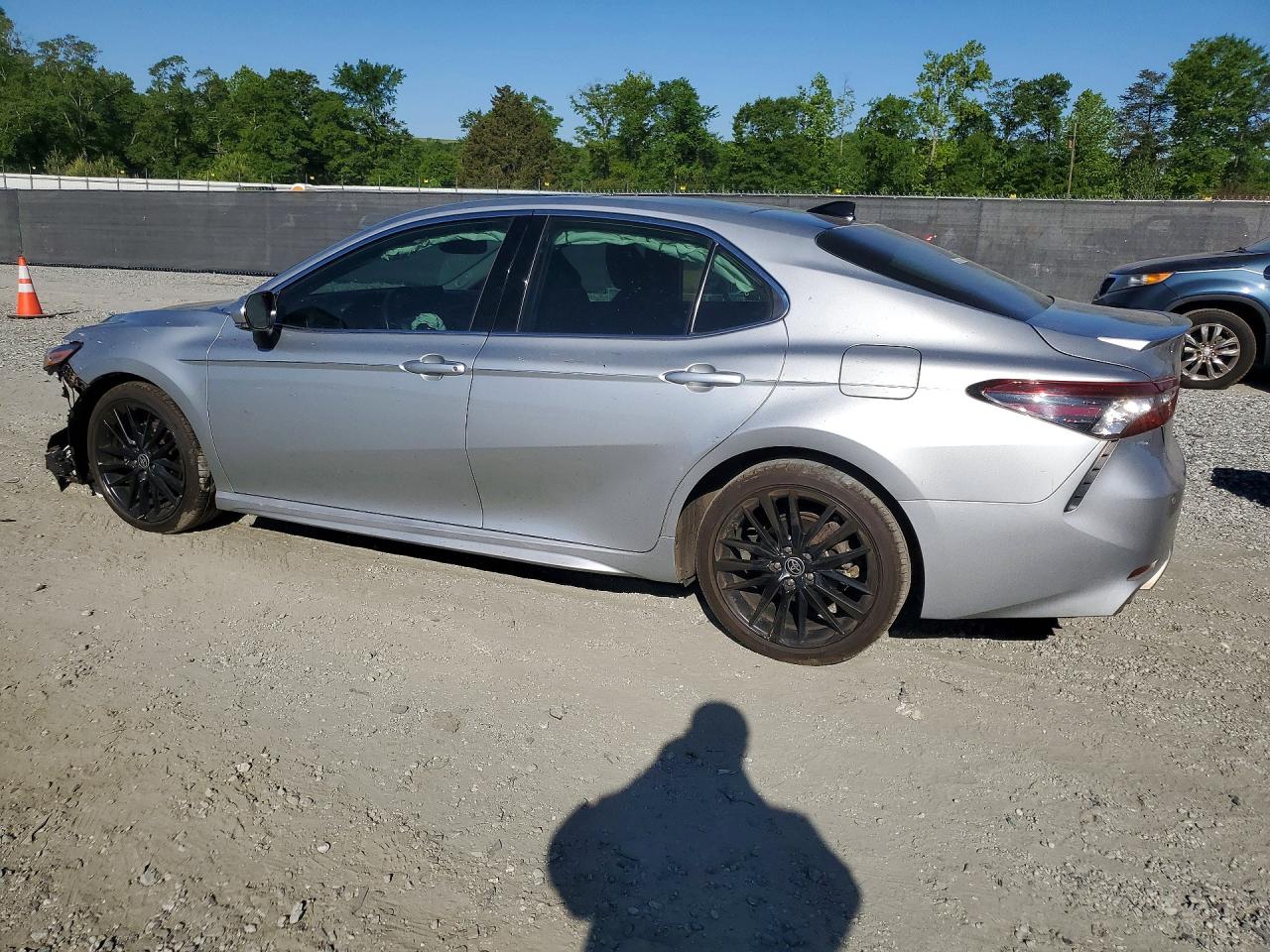 2021 Toyota Camry Xse V6 Silver vin: 4T1KZ1AK6MU052084