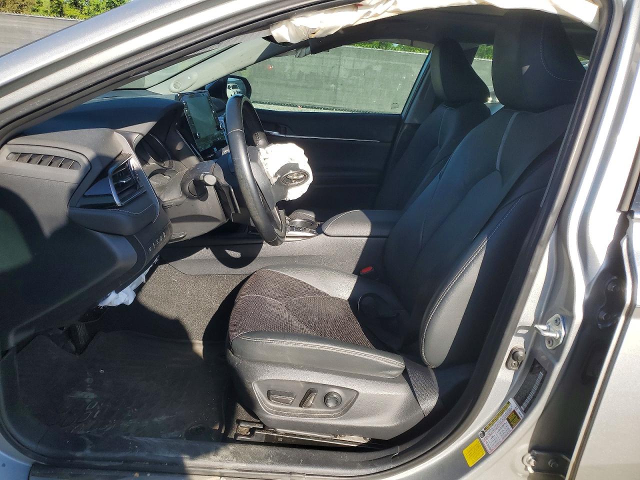 2021 Toyota Camry Xse V6 Silver vin: 4T1KZ1AK6MU052084