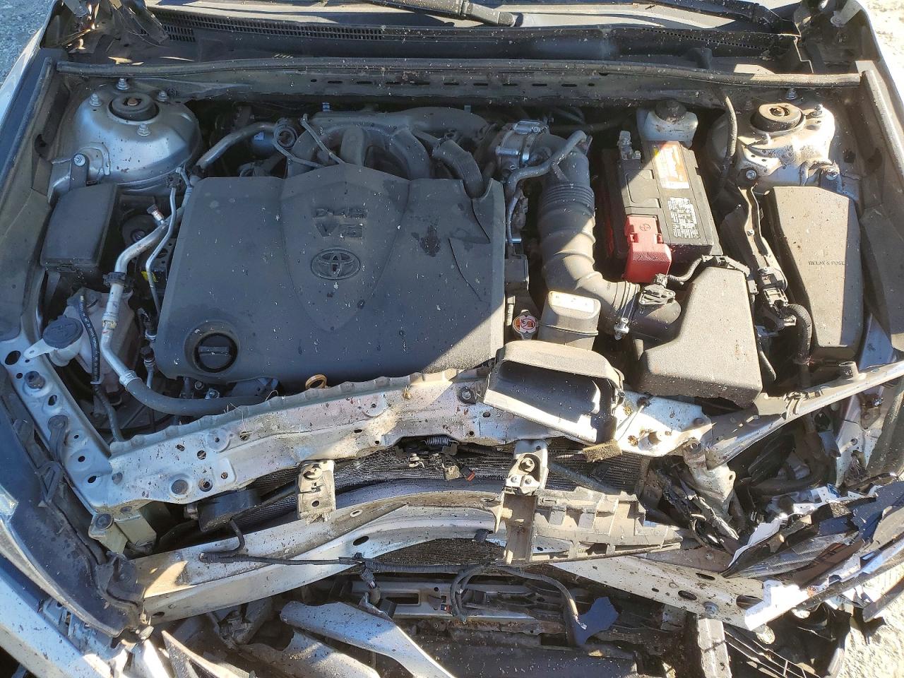 2021 Toyota Camry Xse V6 Silver vin: 4T1KZ1AK6MU052084