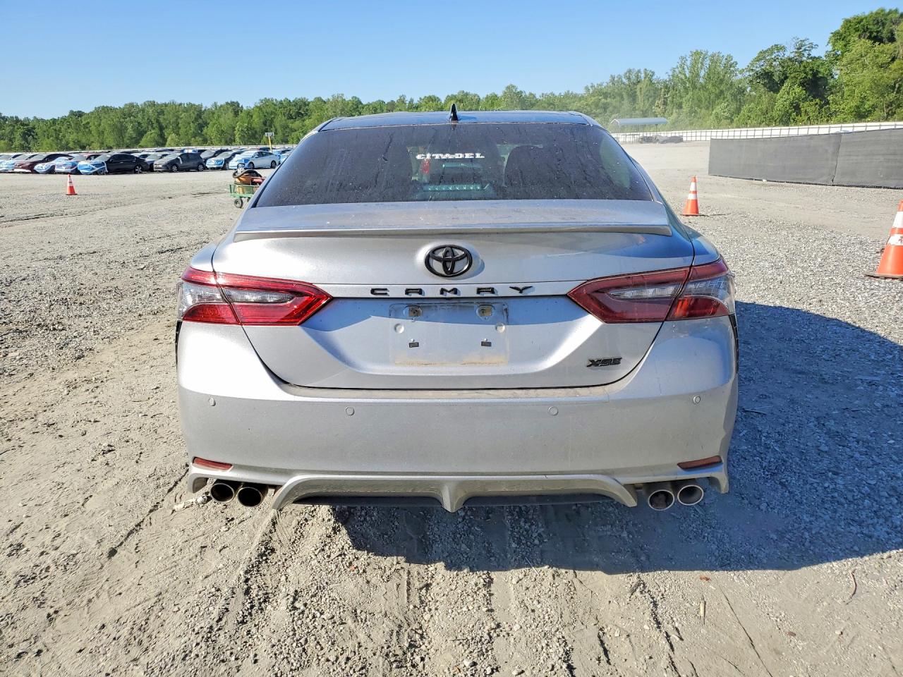 2021 Toyota Camry Xse V6 Silver vin: 4T1KZ1AK6MU052084