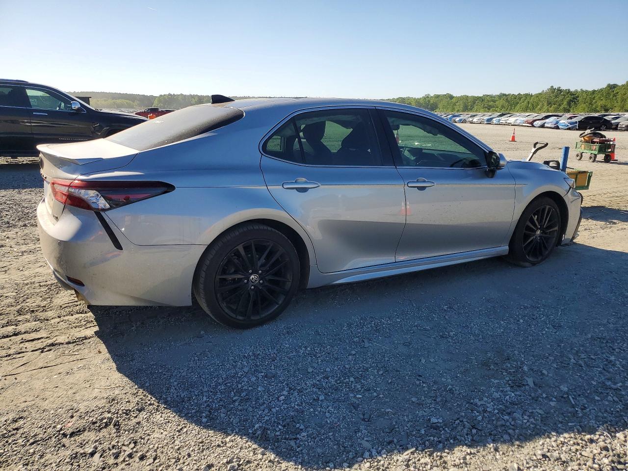 2021 Toyota Camry Xse V6 Silver vin: 4T1KZ1AK6MU052084