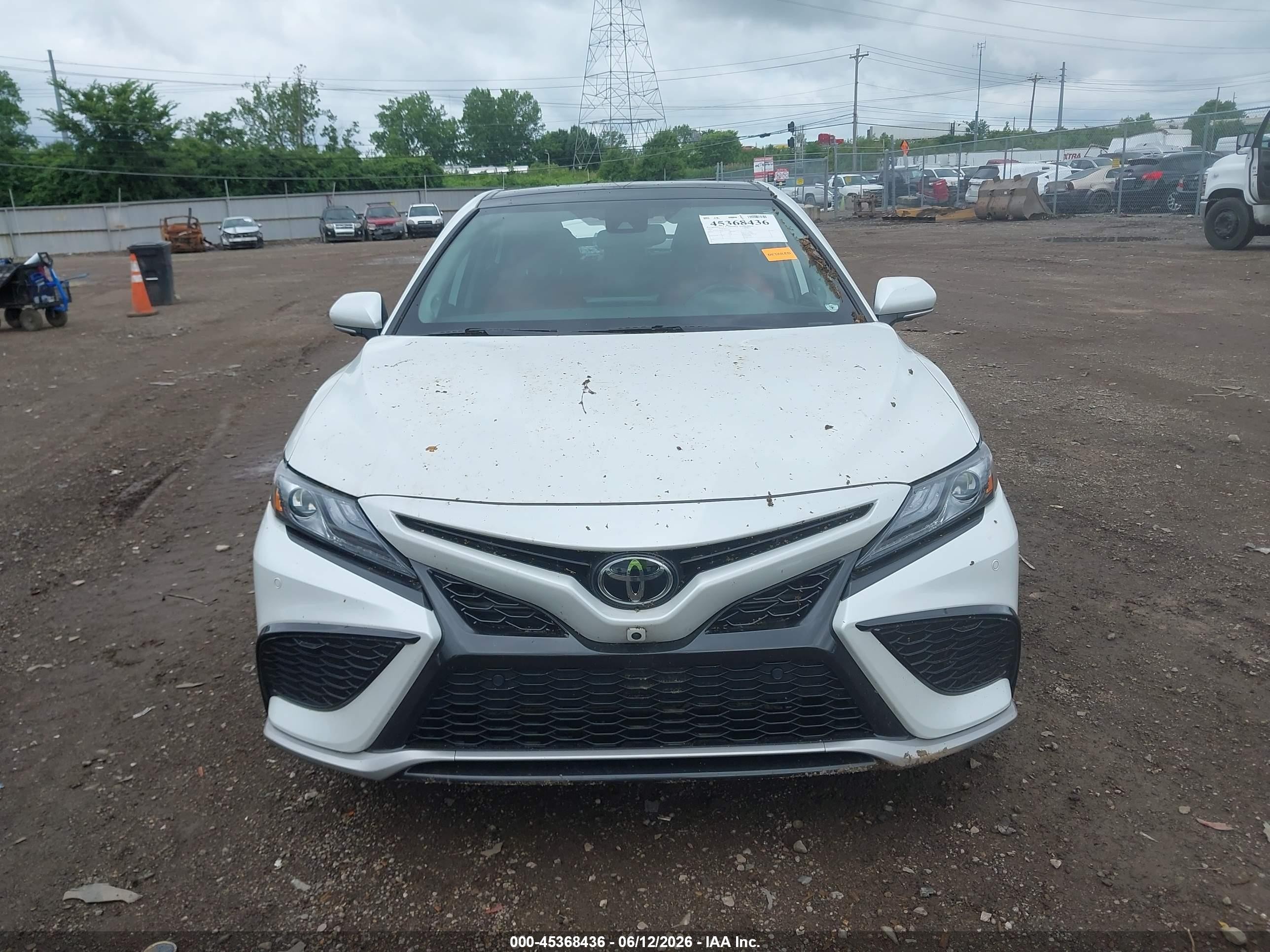 2024 Toyota Camry Xse V6 White vin: 4T1KZ1AK6RU096545