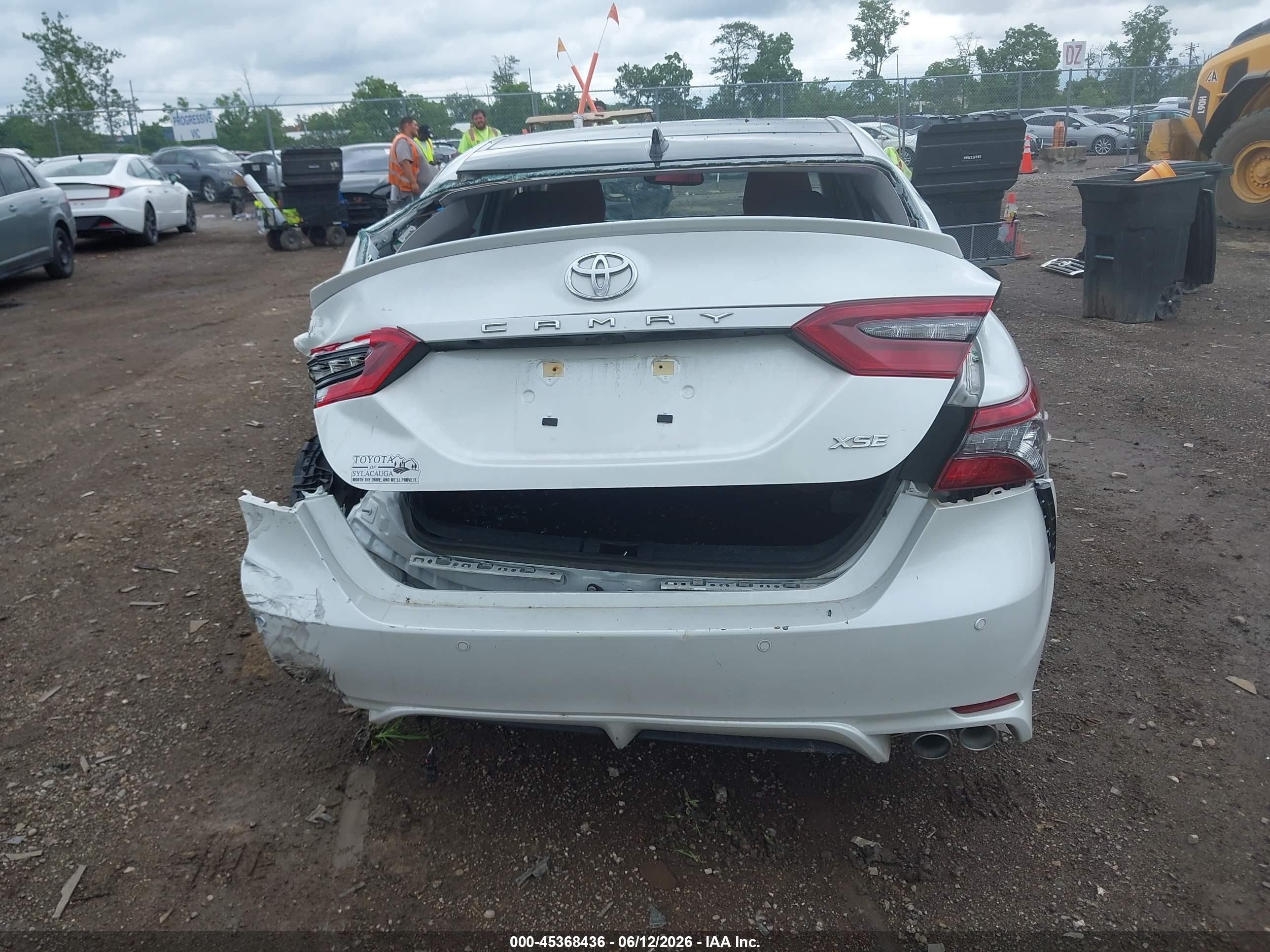 2024 Toyota Camry Xse V6 White vin: 4T1KZ1AK6RU096545