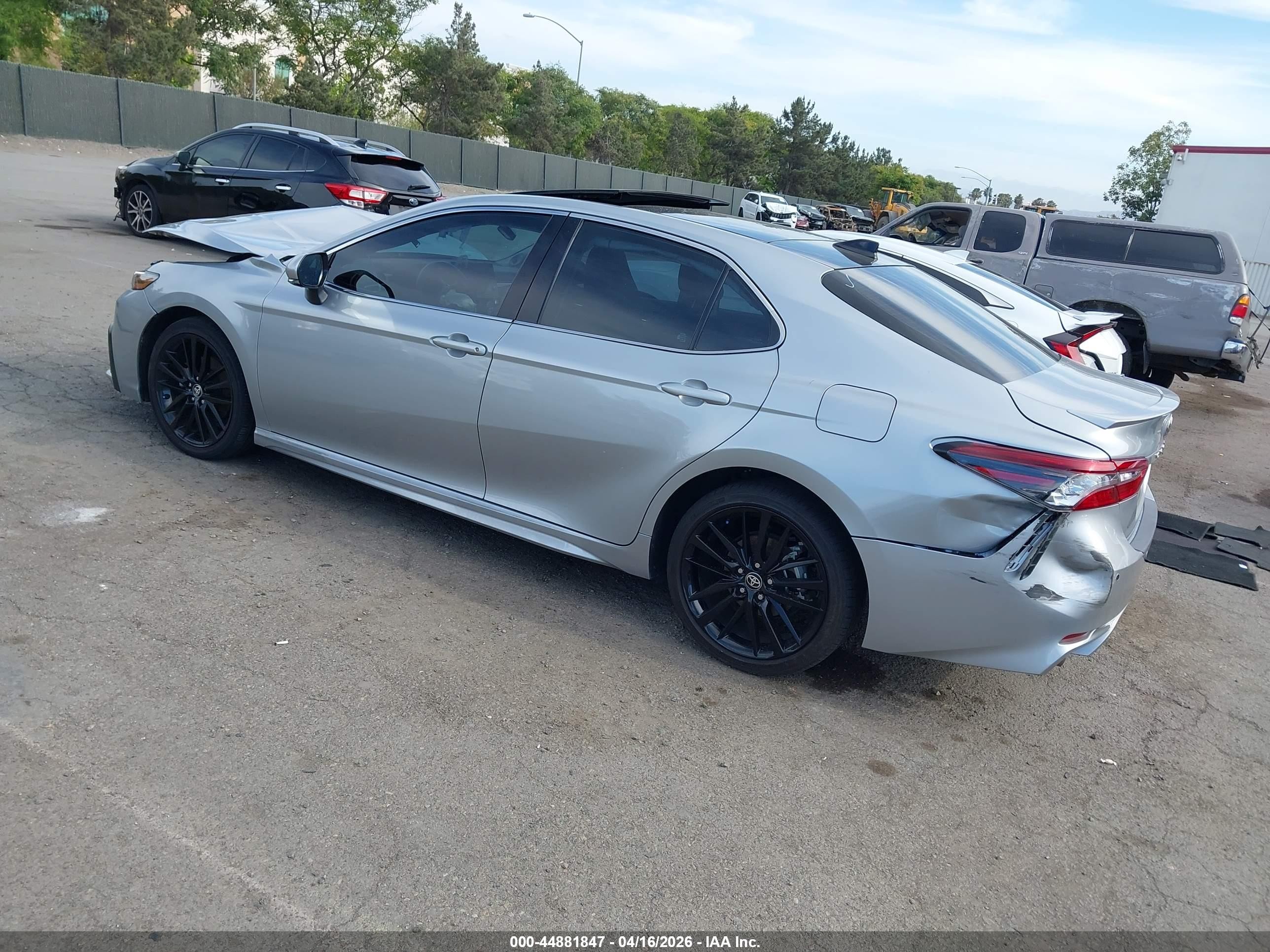2024 Toyota Camry Xse V6 Серый vin: 4T1KZ1AK7RU088891