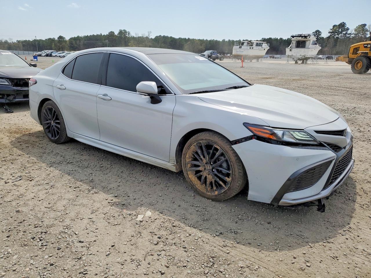2022 Toyota Camry Xse V6 White vin: 4T1KZ1AK8NU063296