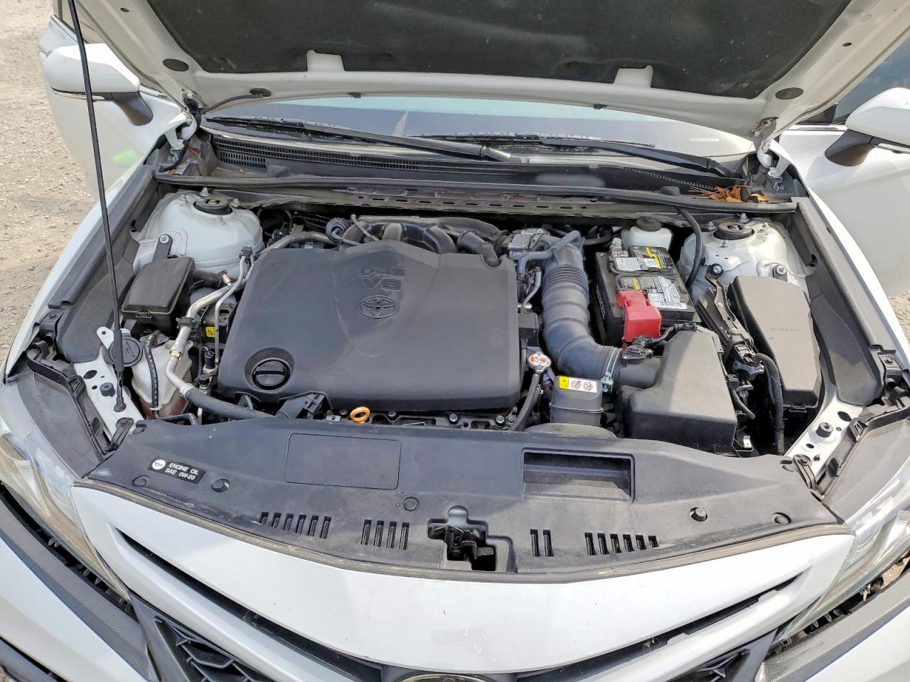 2022 Toyota Camry Xse V6 White vin: 4T1KZ1AK8NU063296