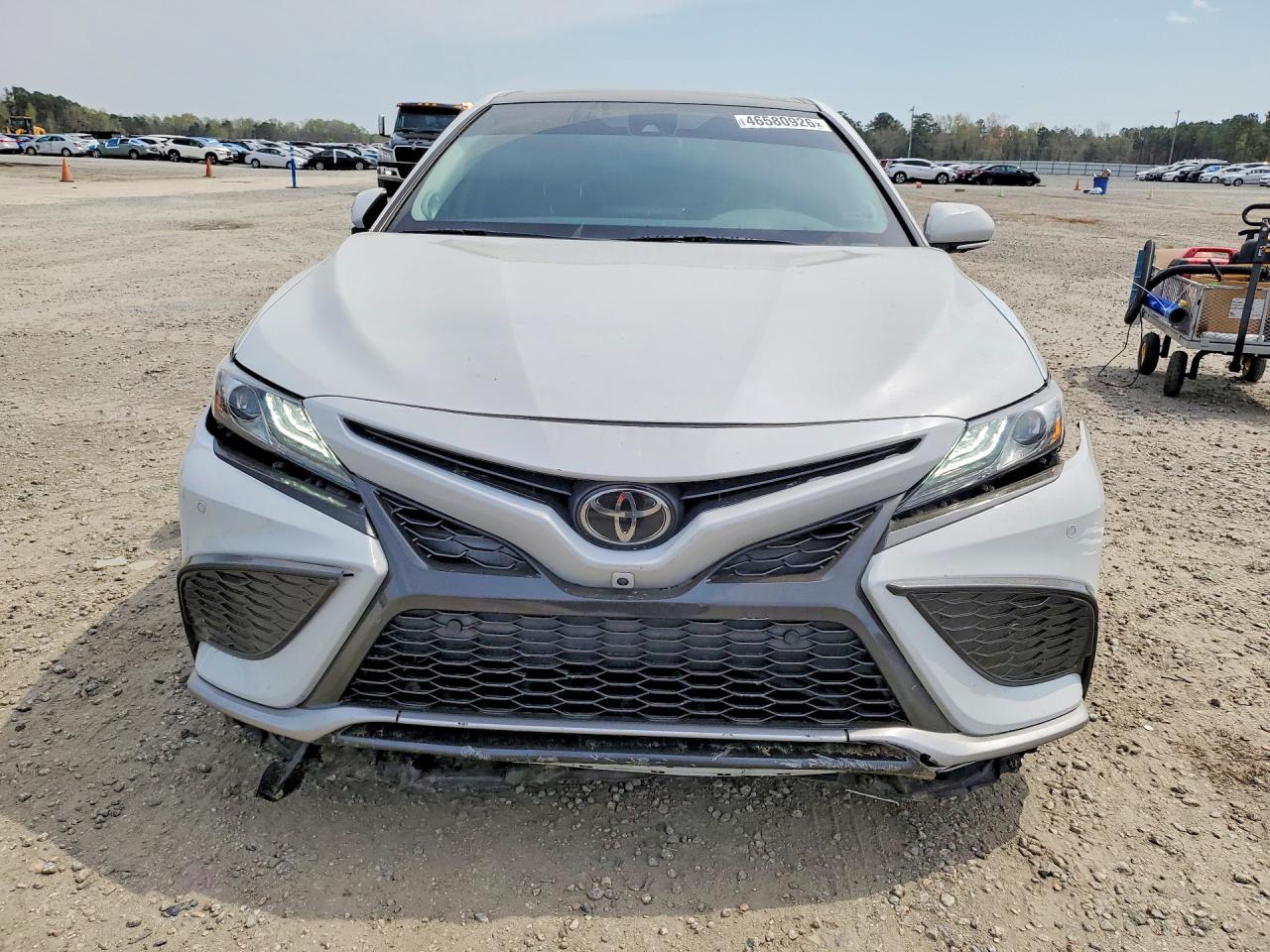 2022 Toyota Camry Xse V6 White vin: 4T1KZ1AK8NU063296