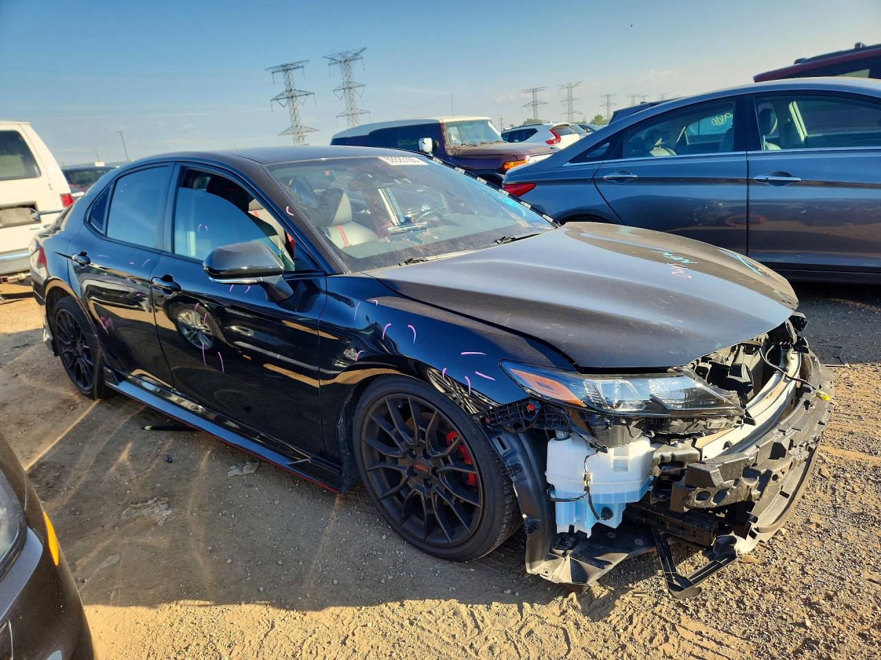 2022 Toyota Camry Trd Black vin: 4T1KZ1AK8NU064951
