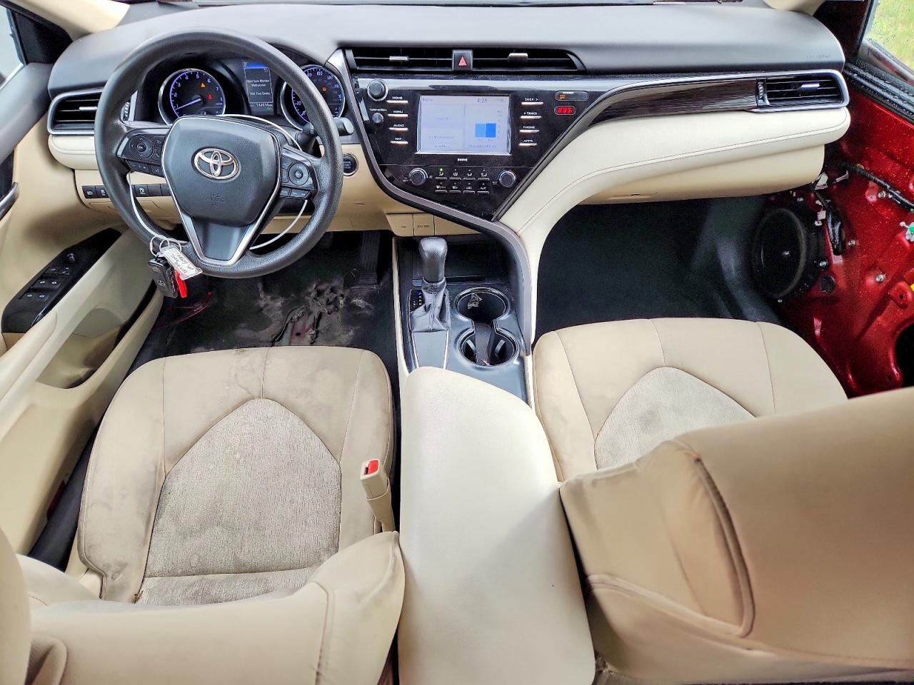 2020 Toyota Camry Le Темно-бордовый vin: 4T1L11AK7LU308243