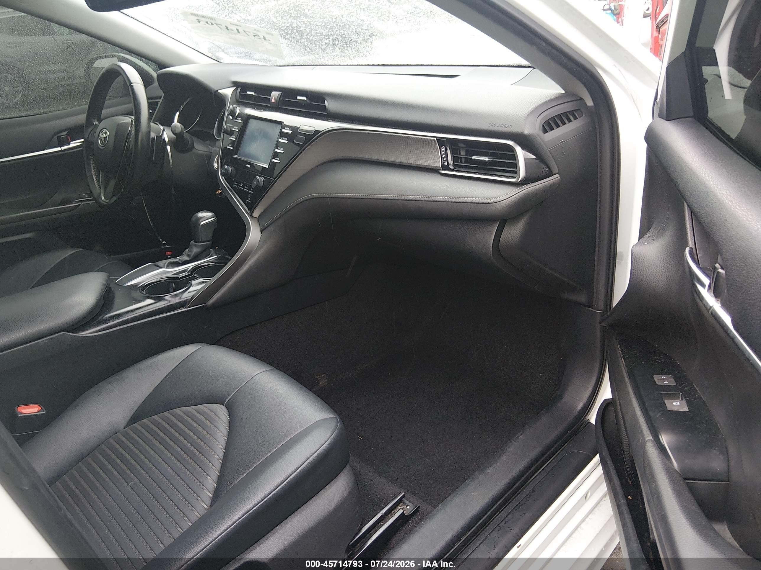 2020 Toyota Camry Se White vin: 4T1M11AK4LU934272
